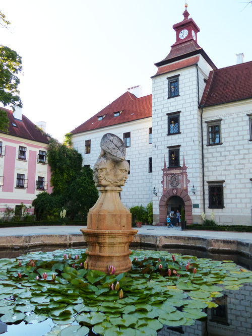 zámek Třeboň nedaleko penzionu
